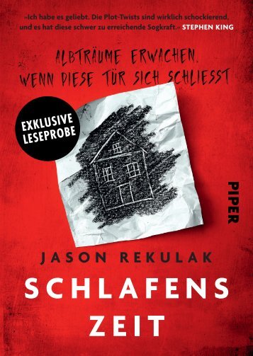 Leseprobe Jason Rekulak „Schlafenszeit“