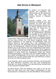 Alte Kirche in Wiesbach - eppelborn.de