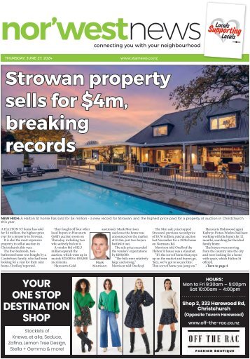Nor'West News: June 27, 2024