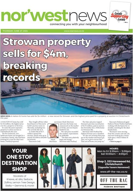 Nor'West News: June 27, 2024