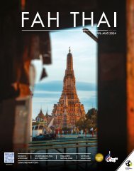 Fah Thai Magazine - Inflight Magazine of Bangkok Airways Issue Jul-Aug 2024