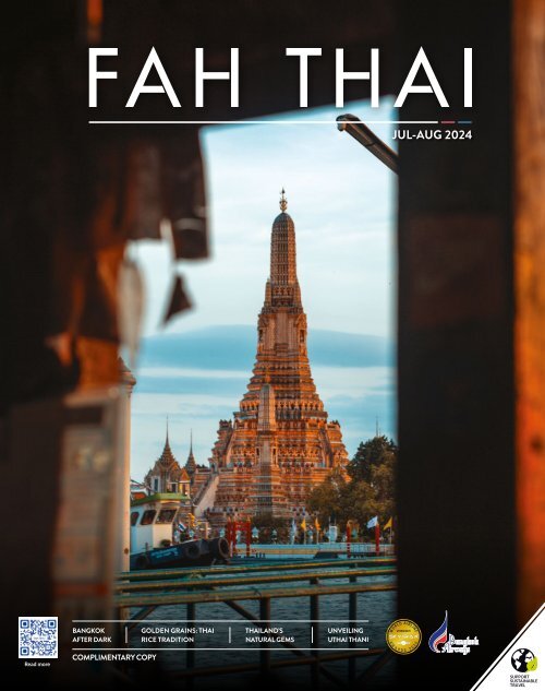 Fah Thai Magazine - Inflight Magazine of Bangkok Airways Issue Jul-Aug 2024