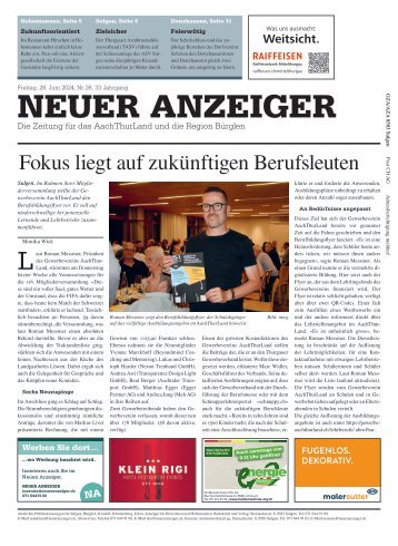 Neuer Anzeiger 28. Juni 2024