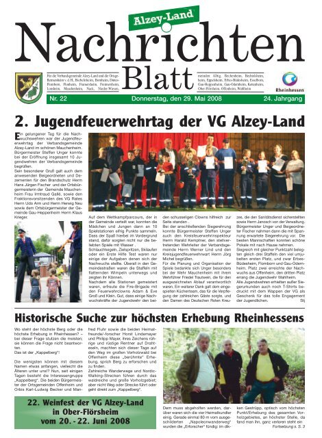 KW 2008-22 - Verbandsgemeinde Alzey-Land