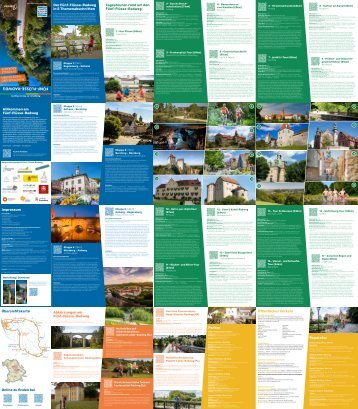 Radkarte Fünf-Flüsse-Radweg