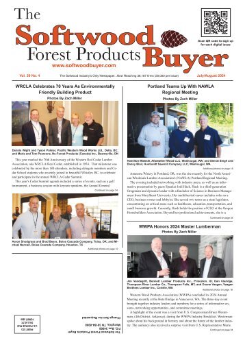 The Softwood Forest Products Buyer - July/August 2024