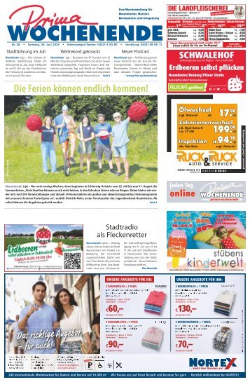 Prima Wochenende 26 2024