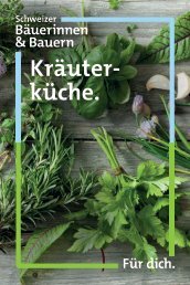 Kräuterküche von Schweizer Bäuerinnen 