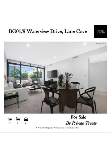 Sales Magazine for BG01 9 Waterview Drive, Lane Cove