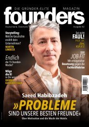 founders Magazin Ausgabe 62