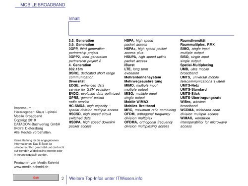 Mobile Broadband - IT Wissen.info