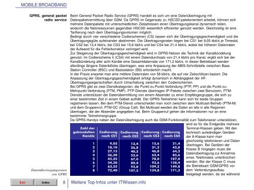 Mobile Broadband - IT Wissen.info