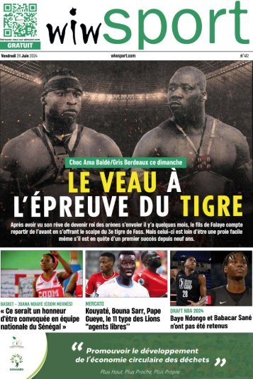 Journal wiwsport n412 - 28 juin 2024