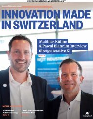 Innovation made in Switzerland