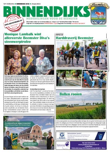 Binnendijks 2024 25-26