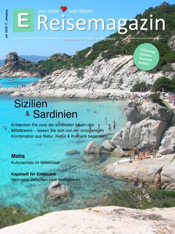 E-Reisemagazin Ausgabe Juli 2024
