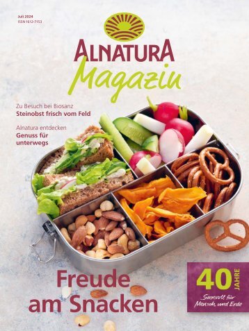 Alnatura Magazin Juli 2024
