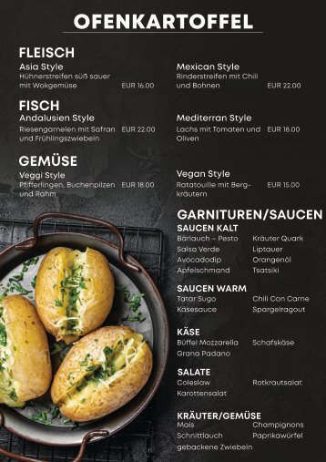 Mondscheinbaden - Ofenkartoffel