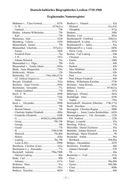 Baltische genealogische Hefte Herausgeber Deutsch ... - DBGG