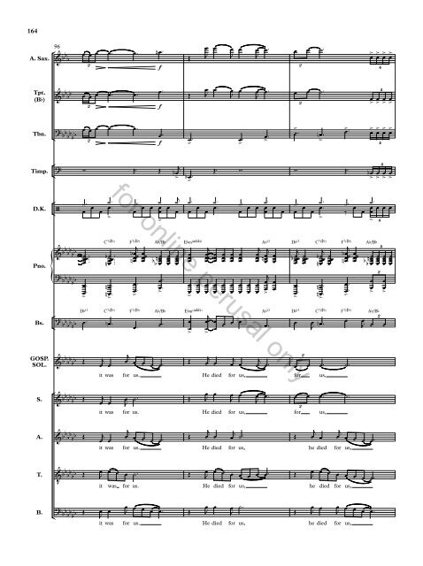 Will Todd Passion Music full score