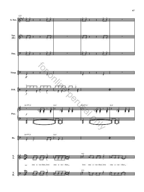 Will Todd Passion Music full score