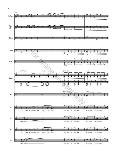 Will Todd Passion Music full score