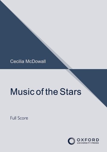 McDowall Music of the Stars full score