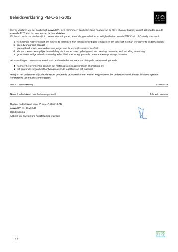 Beleidsverklaring_PEFC-ST-2002_PEFC_2024