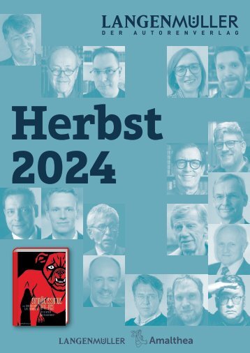 KOSMOS | Langenmüller Amalthea | Programmvorschau| Herbst 2024