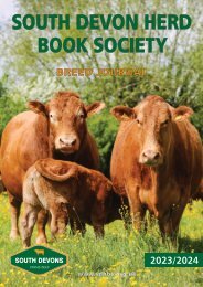 South Devon Herd Book Society Breed Journal 2023/2024
