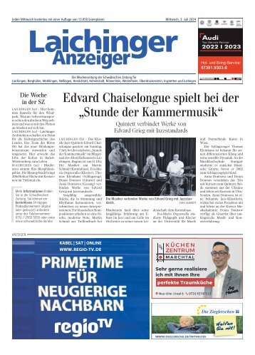 03.07.2024 Laichinger Anzeiger