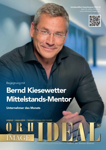 Bernd Kiesewetter - Unternehmer des Monats - November 2024 