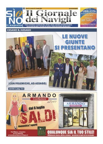 Giornale dei Navigli n. 27 - 5 luglio 2024