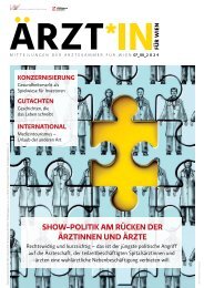 Ärzt*in für Wien 2024/07-08