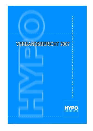 HYPO-VERBAND 2007 - Pfandbriefstelle der österreichischen ...