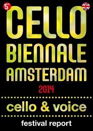 Impression Cello Biënnale 2014