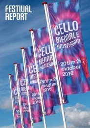 Impression Cello Biënnale 2016