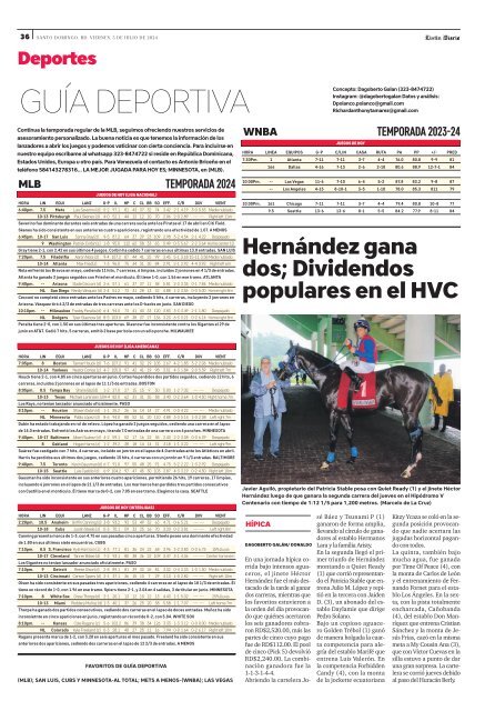 Guía Deportiva 05-07-2024