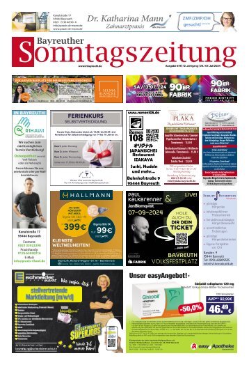 2024-07-06 Bayreuther Sonntagszeitung