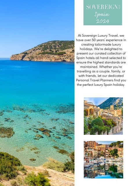 Spain Destination Guide - Sovereign Luxury Travel