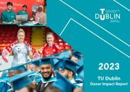 2023 TU Dublin Donor Impact Report