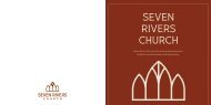 Welcome to Seven Rivers Church