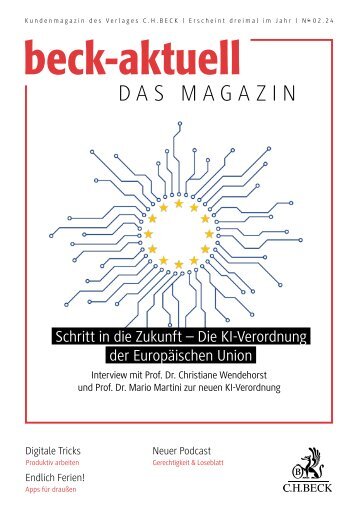 beck-aktuell - DAS MAGAZIN 02/24