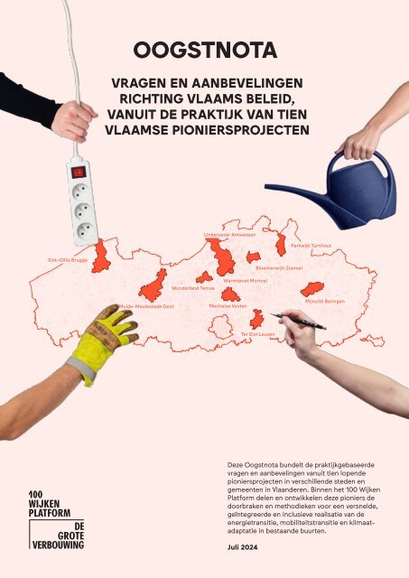 Oogstnota 100 Wijkenplatform