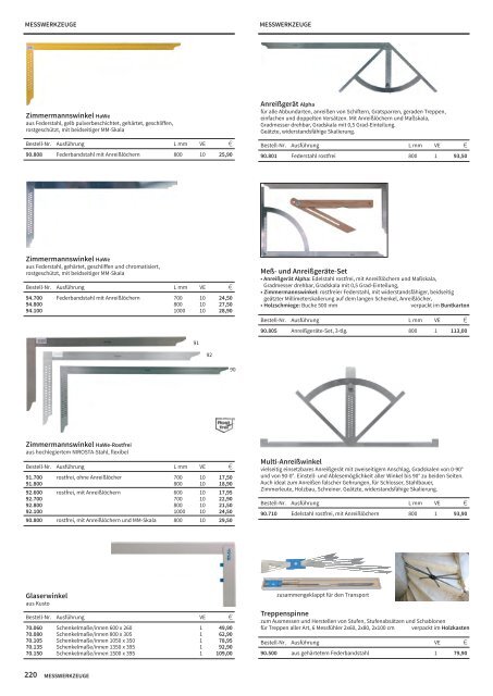 Hans Werner Werkzeugkatalog 2024 - Raiss