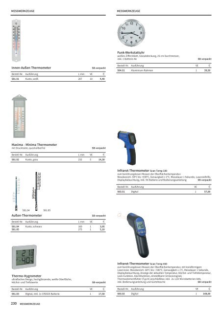 Hans Werner Werkzeugkatalog 2024 - Raiss