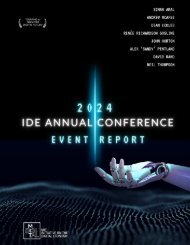 2024 MIT IDE Annual Conference Event Report