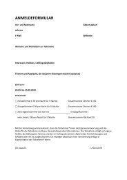 Anmeldung und Bezahlung