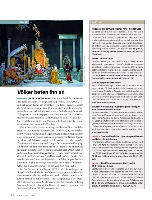 missio magazin Ausgabe 1/2022