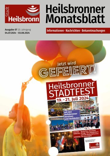 Monatsblatt Heilsbronn - JULI 2024